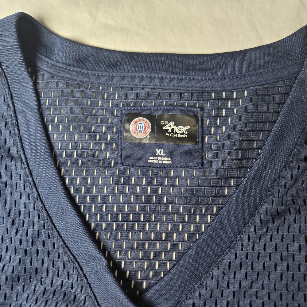 Auburn AU Tigers Blue Mesh Jersey Shirt Knights G-lll Sports Women's XL - Picture 7 of 8